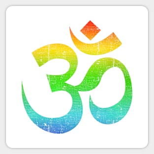 Aum - -- - Retro Style Design Sticker